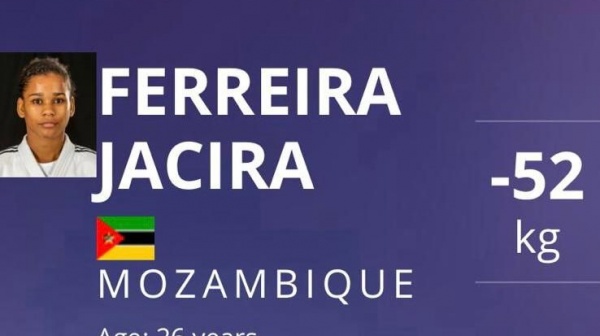Jacira Ferreira (du Mozambique) en préparation pour les JO dans les Landes